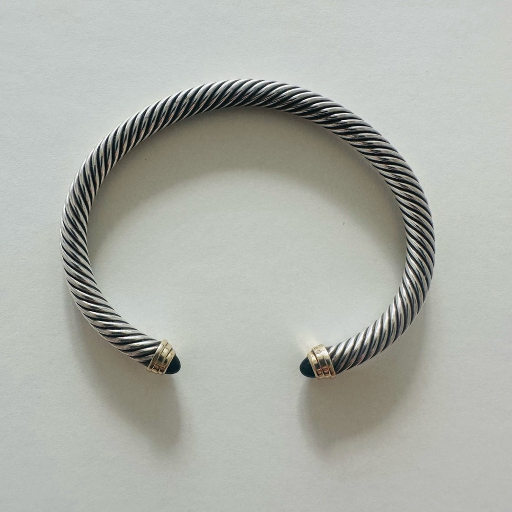 David Yurman Silver Cable Bracelet